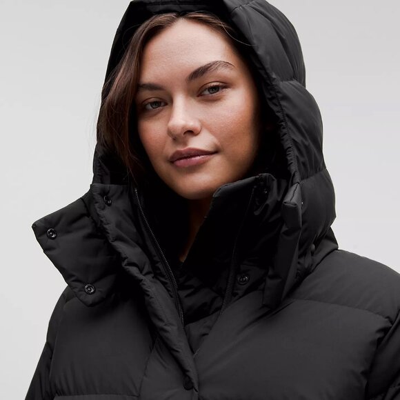 Lululemon - Wunder Puff 600-Down-Fill Long Jacket - Black - Size 6 - Picture 3 of 15